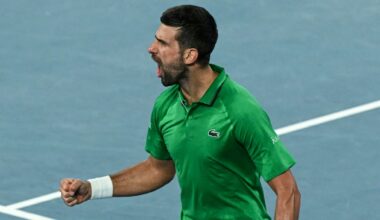Novak Djokovic beats Jannik Sinner to reach Australian Open final