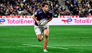 Why has Damian Penaud been axed from France Six Nations squad?