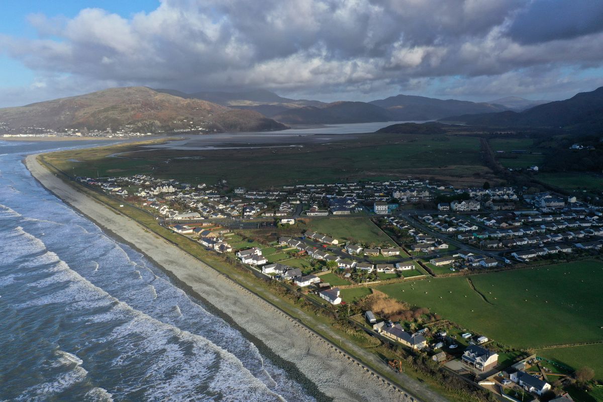  Fairbourne was reclaimed from salt marshes and farmland in the mid-19th century