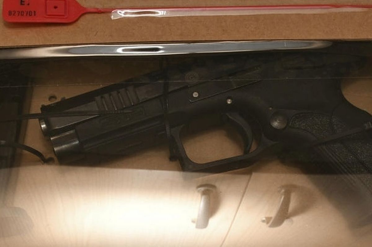 The Grand Power K100 pistol found linked to shootings in Waterloo and Seaforth