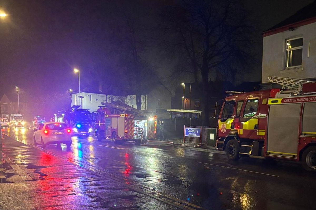 Emergency crews in attendance