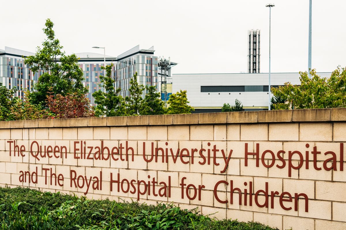 The Queen Elizabeth Hospital in Govan, Glasgow