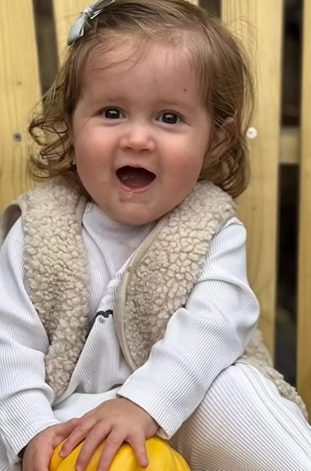 Lacey's youngest daughter Gipsy has turned one