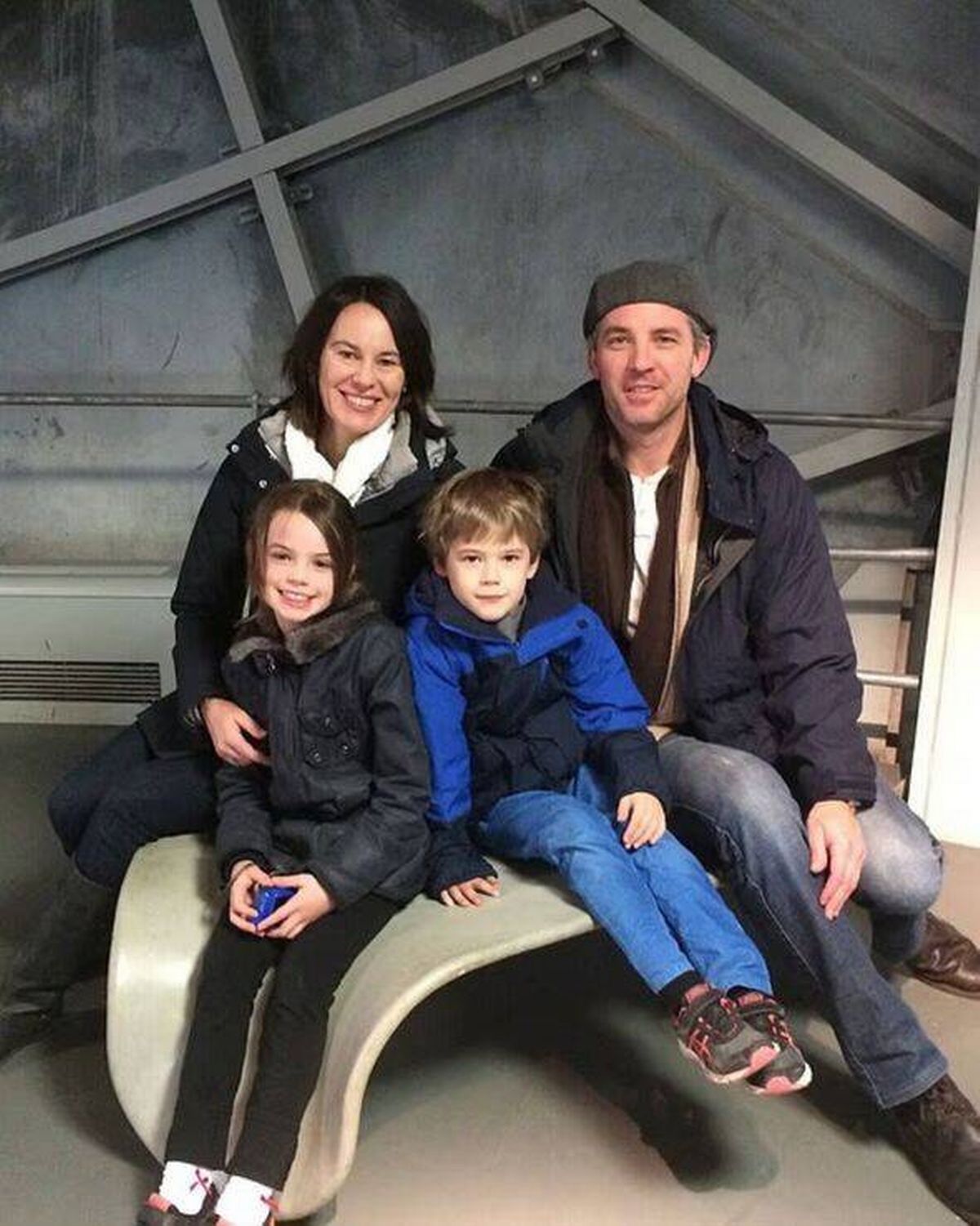 Tim Stoney is survived by his wife and two children