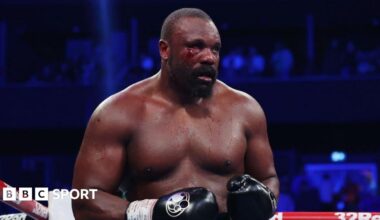 Derek Chisora in the ring