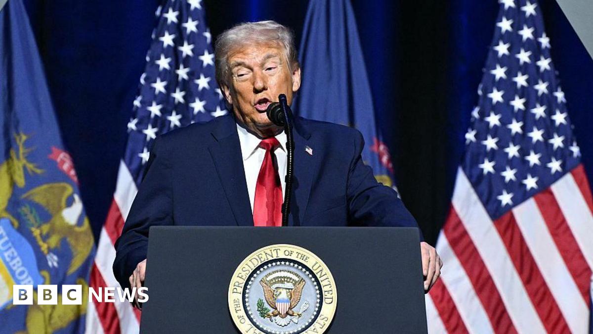 Live updates: Trump speaks about US economy in Detroit