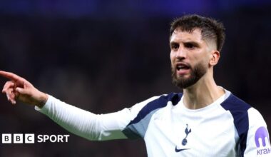 Tottenham midfielder Rodrigo Bentancur