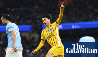 Brighton’s Kaoru Mitoma punishes Manchester City as title bid falters again | Premier League