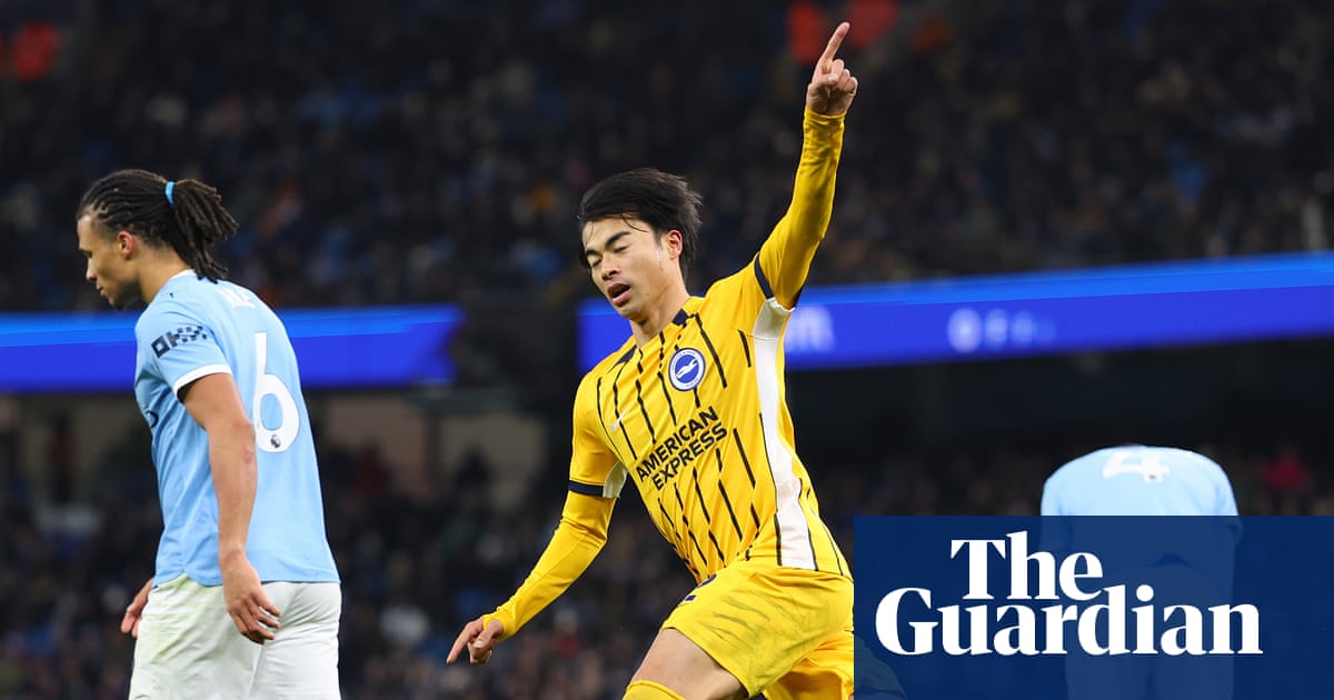 Brighton’s Kaoru Mitoma punishes Manchester City as title bid falters again | Premier League