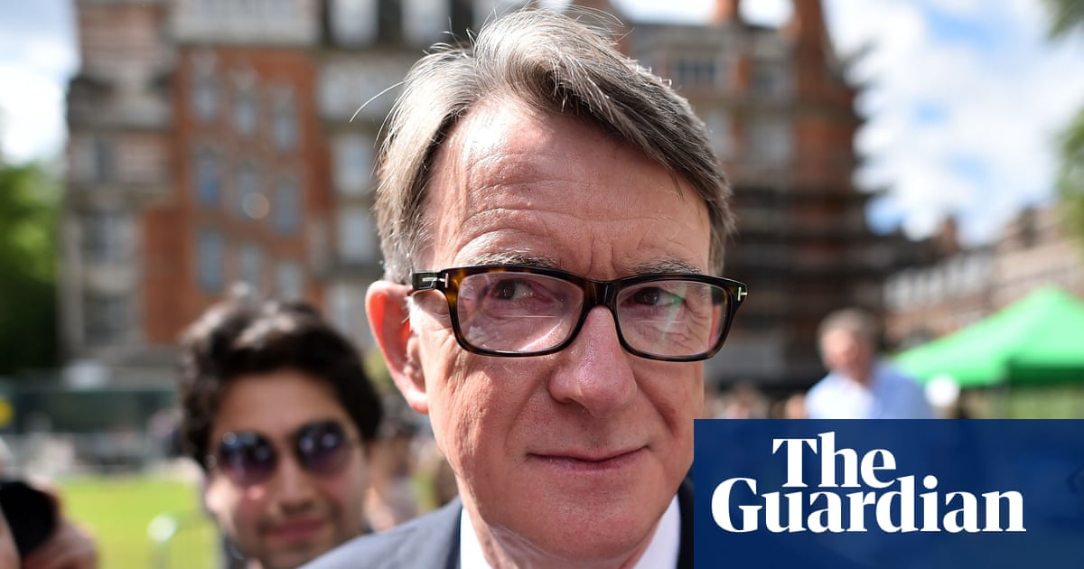 ‘He needs to disappear for a very long time’: has Peter Mandelson finally run out of spin? | Peter Mandelson