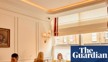 Corenucopia by Clare Smyth, London SW1: ‘Posh, calories-be-damned cooking and a dad rock soundtrack’ – restaurant review | Restaurants