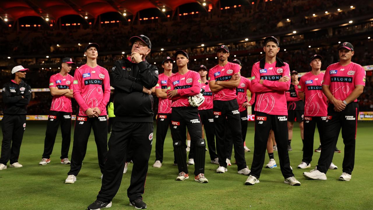 Sydney Sixers lament travel toll, schedule, Steve Smith, Greg Shipperd coach, press conference, Perth Scorchers claim sixth BBL crown