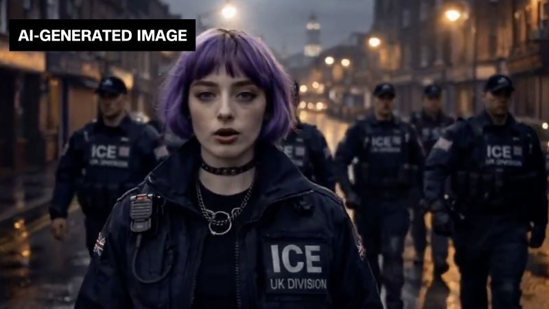 Amelia: This cute AI-generated schoolgirl is a growing far-right meme