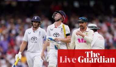 England reach 211-3 against Australia on day one of fifth Ashes Test – as it happened | Ashes 2025-26