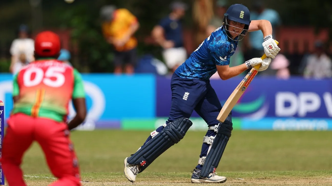 U-19 World Cup 2026 - Rew, Mayes lead England to win; Mahboob, Sadat star for Afghanistan vs WI
