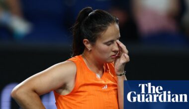 Kasatkina frustrated after defeat on day of mixed fortunes for Australian players | Australian Open 2026