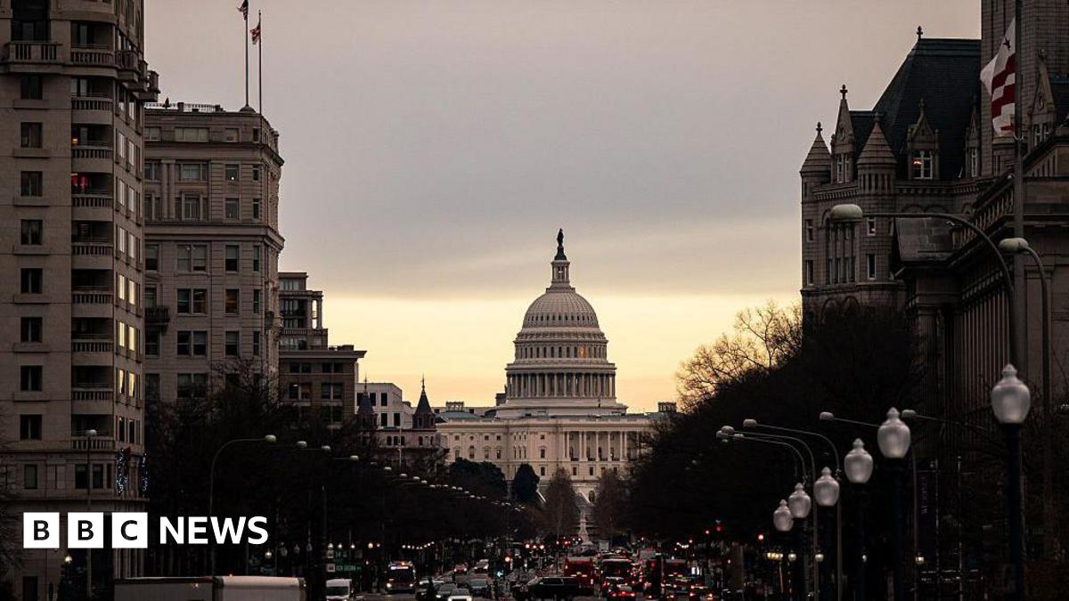 Exterior view of US Capitol