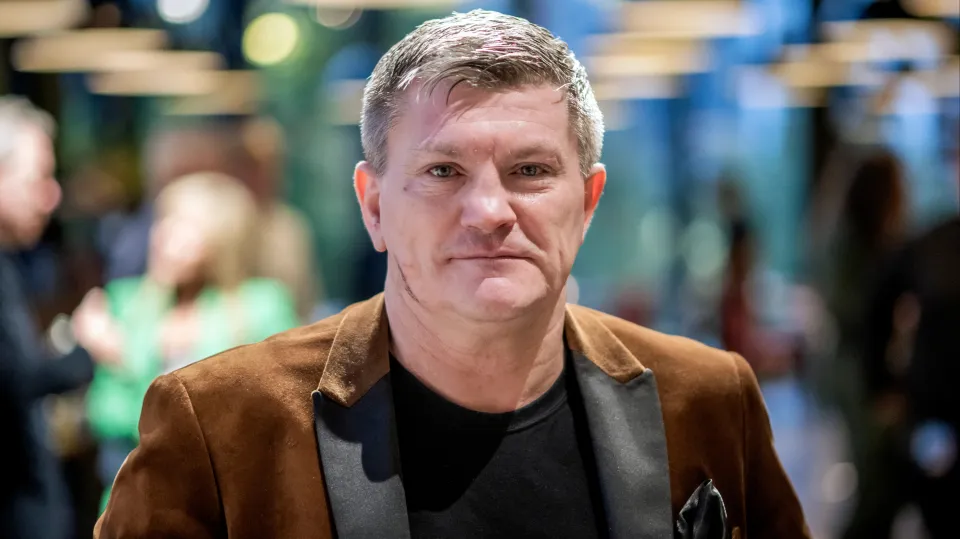 Ricky Hatton at the premiere of 'Hatton' in August 2023