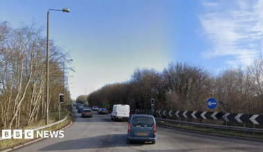 Kingsway roundabout in Derby