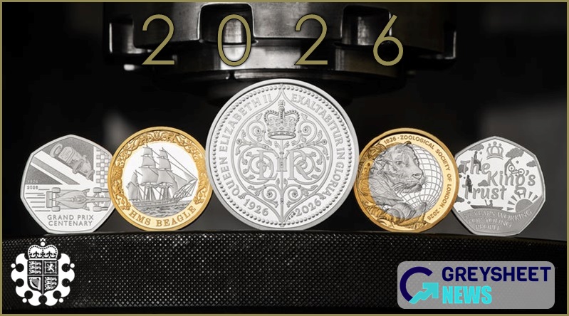 enlarged image for United Kingdom. The Royal Mint Unveil This Year’s Commemorative Coin Programme