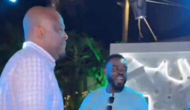 Watch Ibrahim Mahama hit the dance floor with Richard Nii Armah Quaye