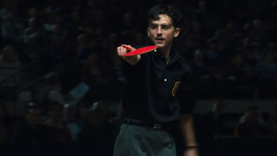 Timothée Chalamet in “Marty Supreme.” - Courtesy of A24