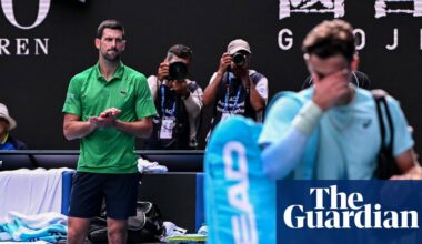 Novak Djokovic survives at Australian Open as Lorenzo Musetti retires hurt while two sets up | Australian Open 2026
