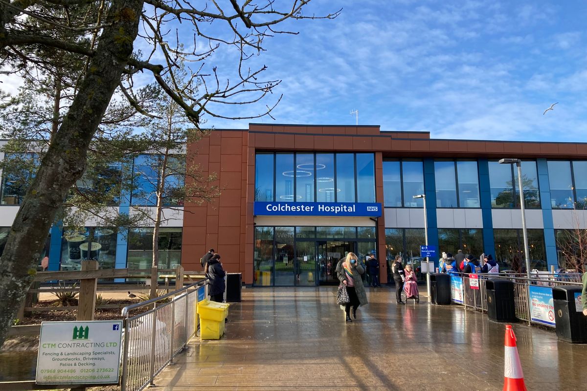 A critical incident has been declared at Colchester Hospital