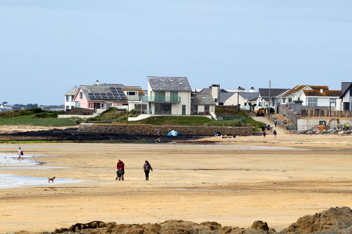 Rhosneigr  a popular holiday area on Anglesey 