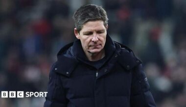 Oliver Glasner and Steve Parish