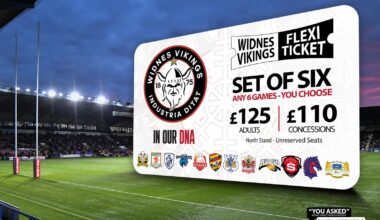 VIKINGS LAUNCH SET OF SIX: FLEXI TICKET