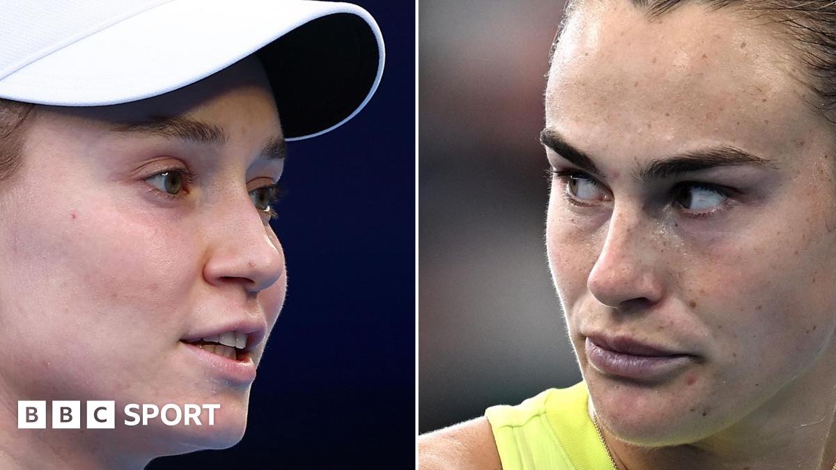 Elena Rybakina and Aryna Sabalenka will meet in the Australian Open women's singles final