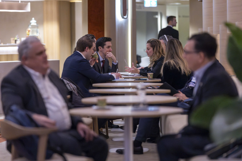 Climate change drops down global elite's list of pressing concerns