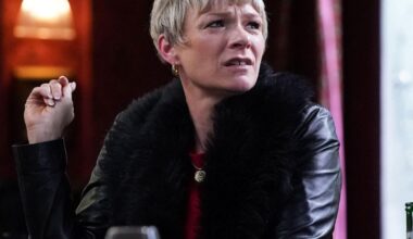 Nicola issues denial in EastEnders after being accused of violent crime | Soaps