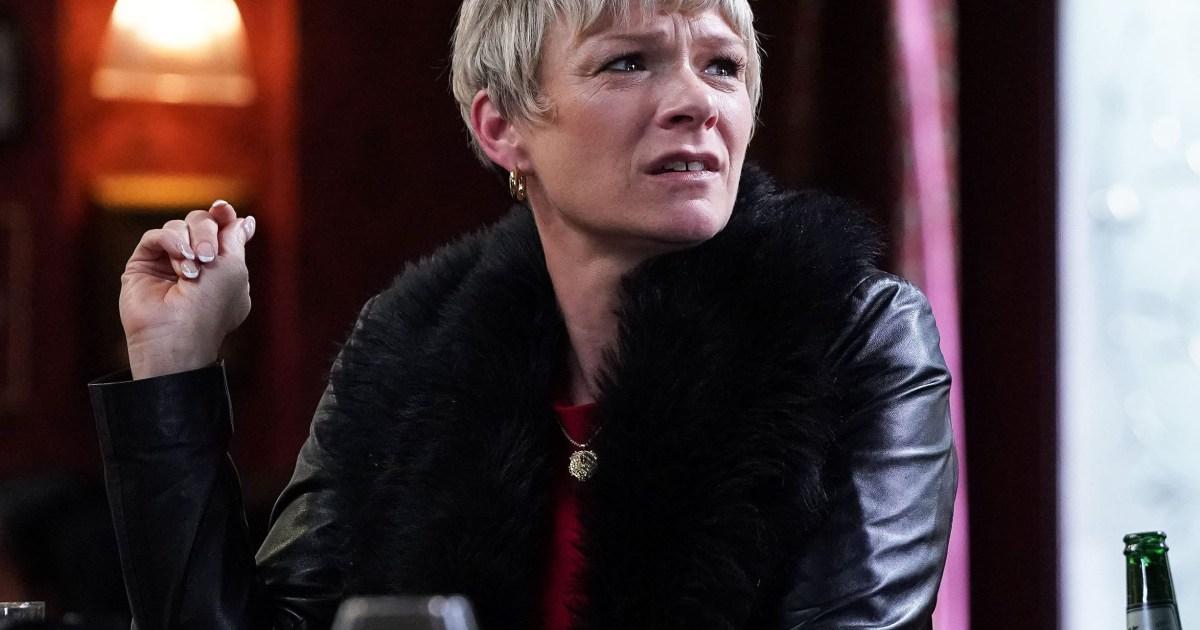 Nicola issues denial in EastEnders after being accused of violent crime | Soaps