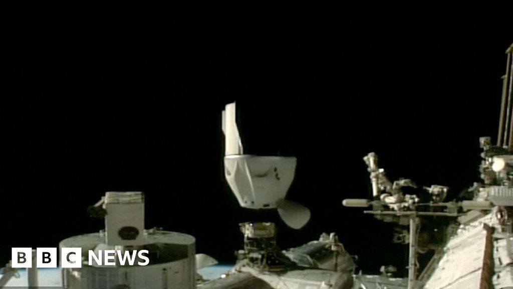 Nasa spacecraft begins its undocking.