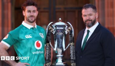 Caelan Doris and Andy Farrell