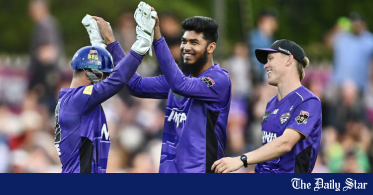 Rishad shines with control as Hobart go top in Big Bash League