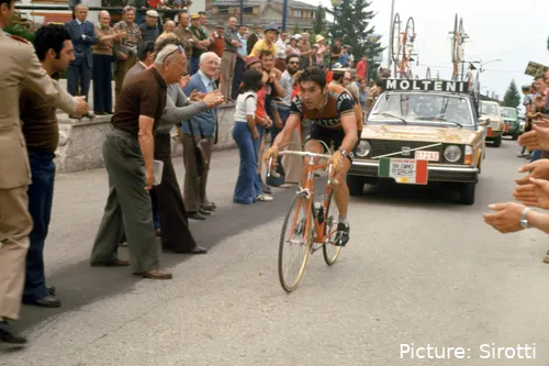 Eddy Merckx in action during his legendary career