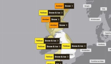 Met Office update with full list of 14 UK regions to be hit by snow by Monday | Weather | News