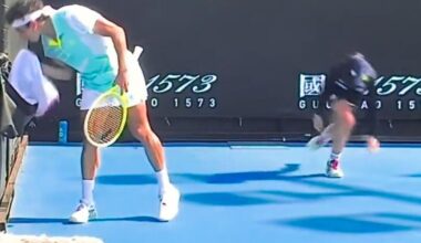 Australian Open ball kid collapses during match as player rushes over in worrying incident | Tennis | Sport