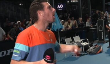 Cameron Norrie halts live TV interview and addresses crowd directly | Tennis | Sport