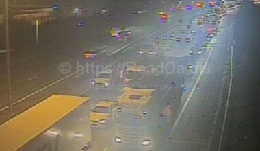 M25 traffic: Huge crash sparks part closure and severe delays | UK | News