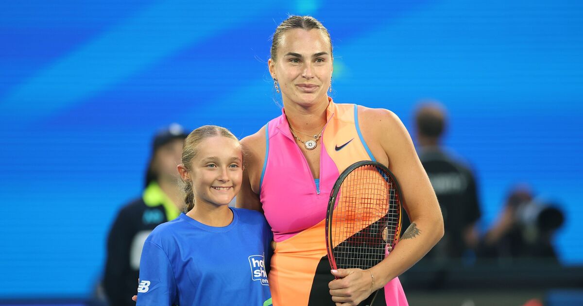 Parents fume as daughter, 10, thrown into 'awkward' Sabalenka saga | Tennis | Sport