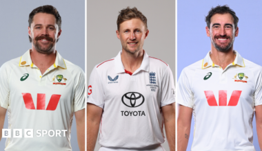 Travis Head, Joe Root and Mitchell Starc