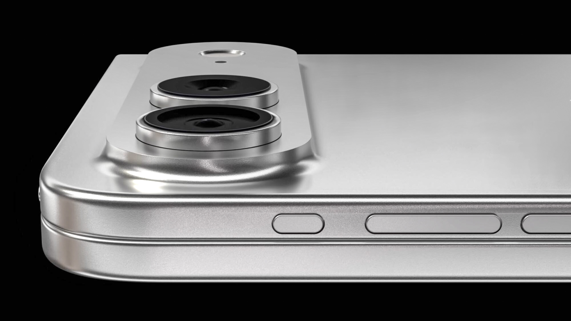 Renders of the potential iPhone foldable device