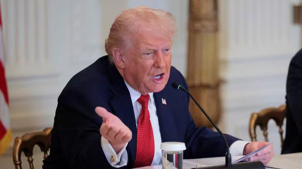 Donald Trump at the White House, Washington, D.C. (United States), 16 January 2026