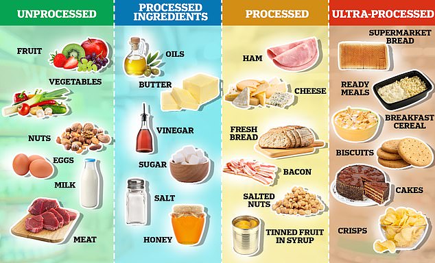 Food additives and preservatives are found in ultra-processed foods found in many homes