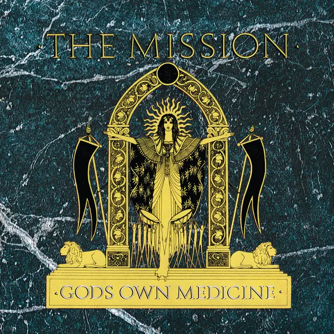 The Mission - God's Own Medicine album cover