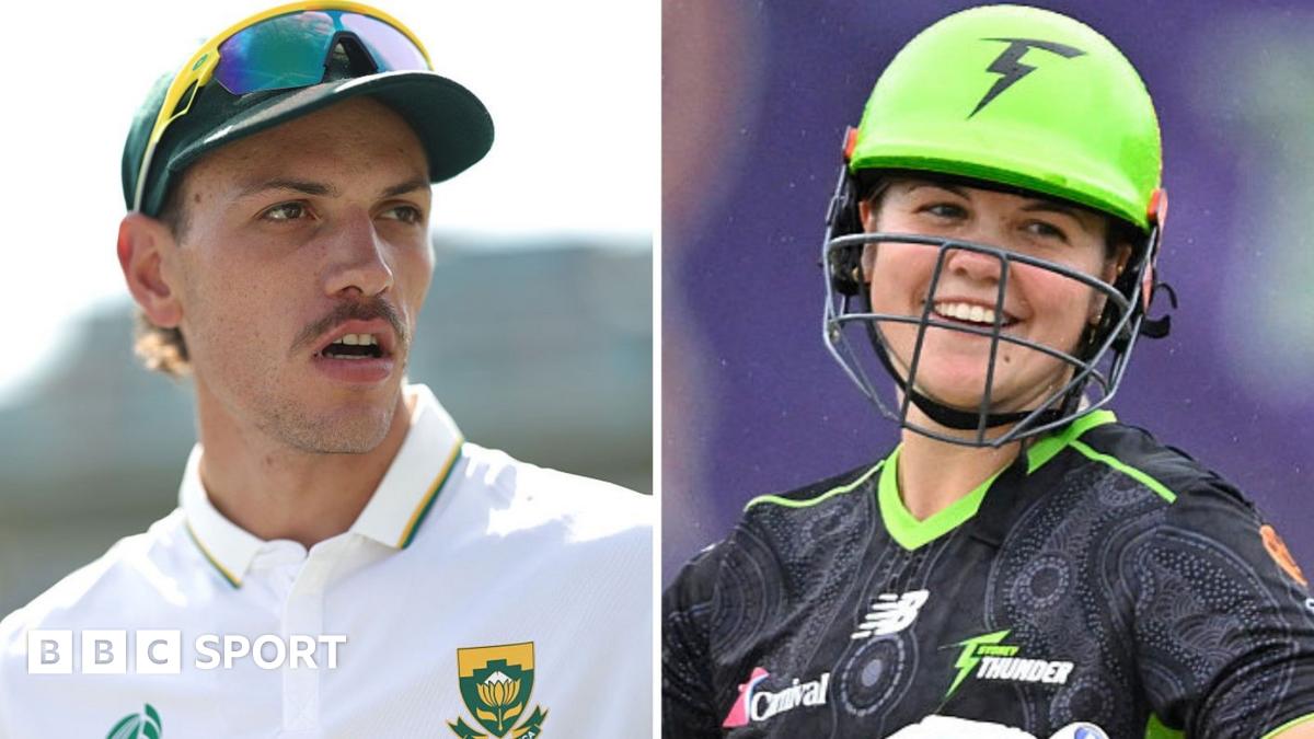 L-R: Marco Jansen and Georgia Voll